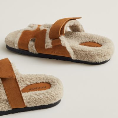 関税込 HERMES Chypre sandal H222195Z A3340 Chypre sandal | Hermès Singapore